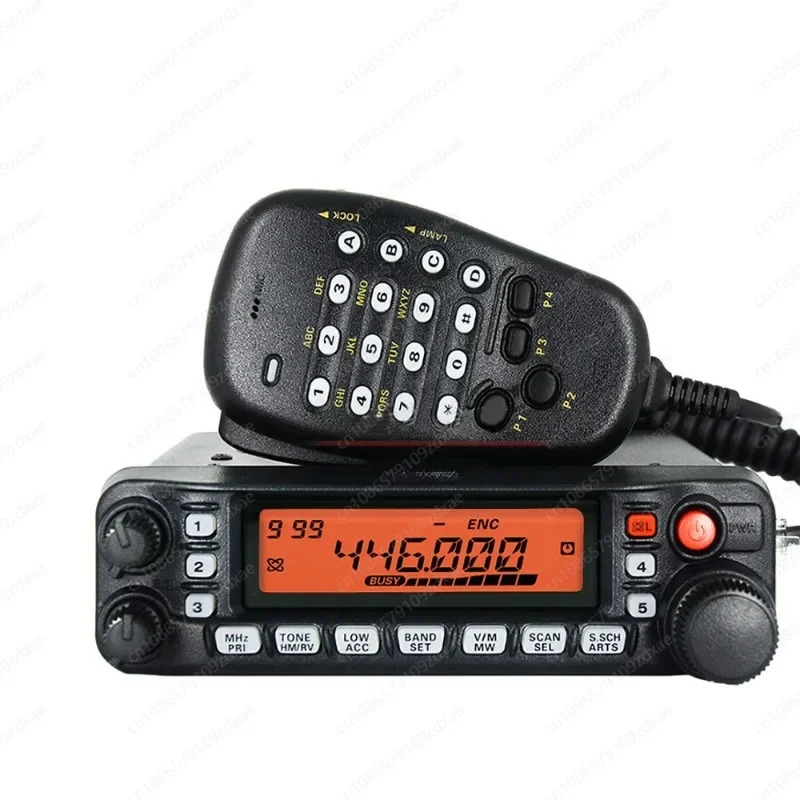 FT-7900R 자동차 인터콤 기계 UV 듀얼 세그먼트 라디오 자가 운전 투어 오프로드 차량 고출력