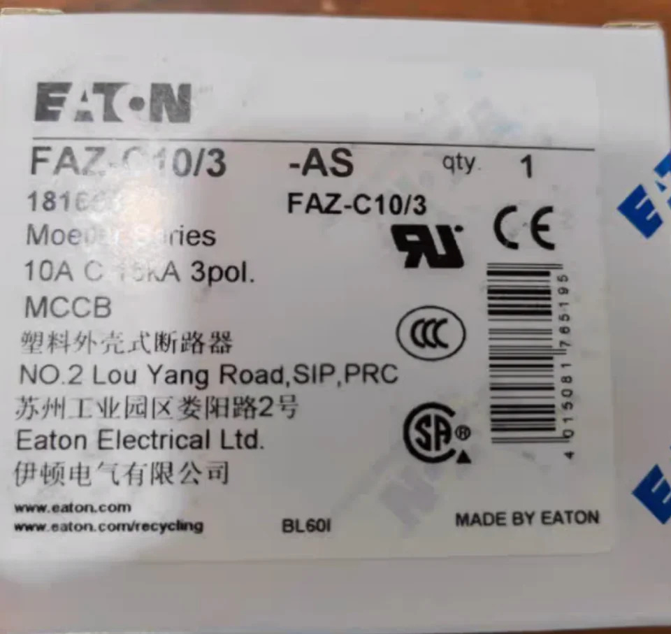 EATON 회로차단기 FAZ-C10/3 신