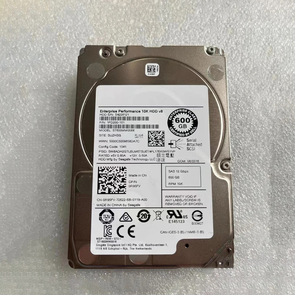 R730 R720 R920 서버 하드 ST600MM0088HDD 600GB 10K SAS 2.5 12G 드라이브