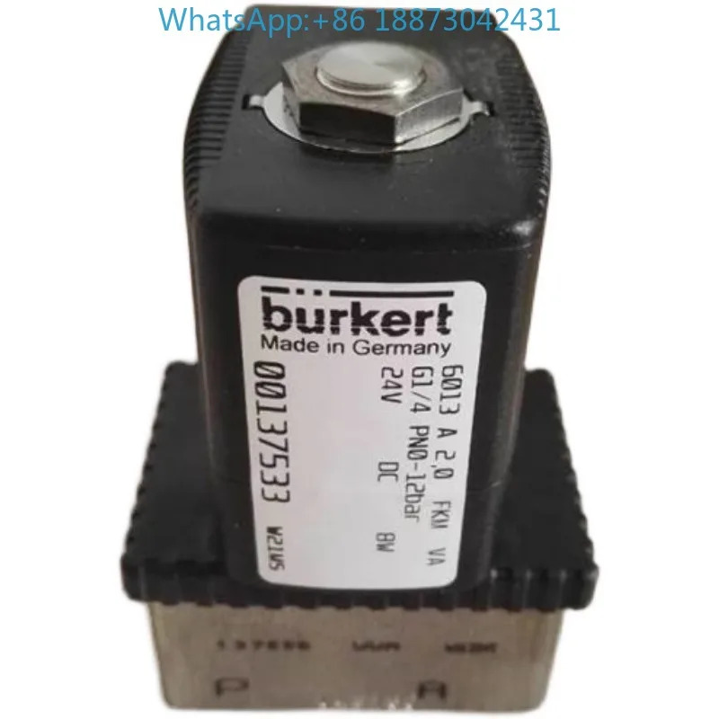 Baode/Baodi burkert6013 솔레노이드 밸브 00137533 스테인레스 스틸 부식 방지