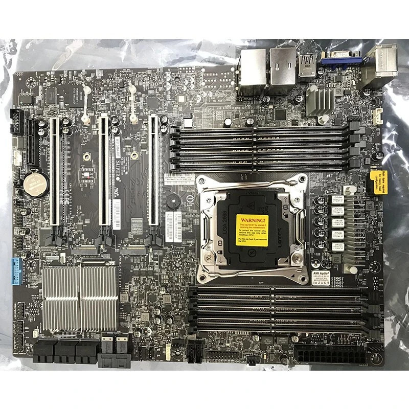 Supermicro M.2 RAID X11SRA-F C422 LGA2066 C9Z490-PGW LGA1200 Z490서버 마더보드