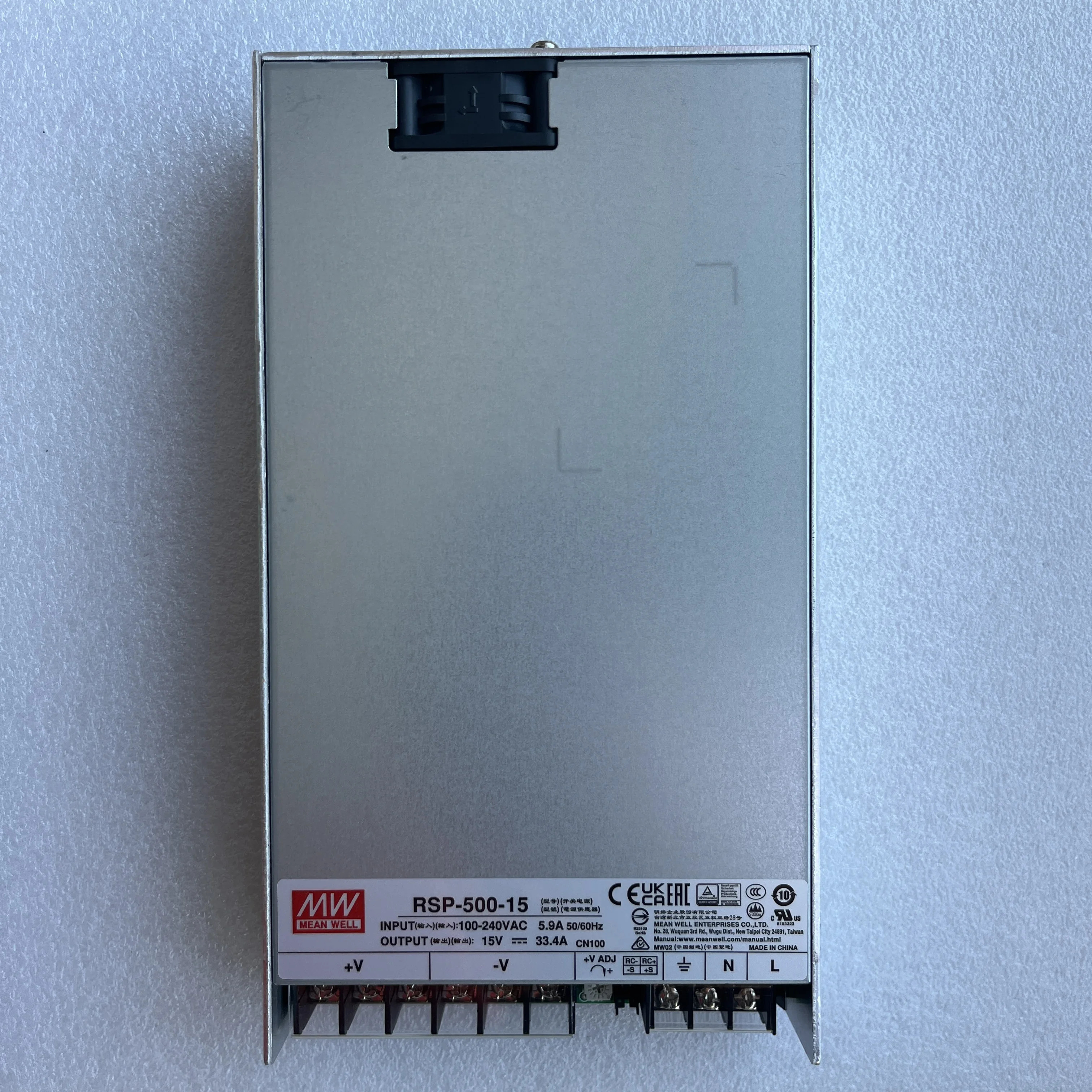 MEAN WELL RSP-500 RSP-500-5 5V 90A 500W 단일 출력 전원공급장치