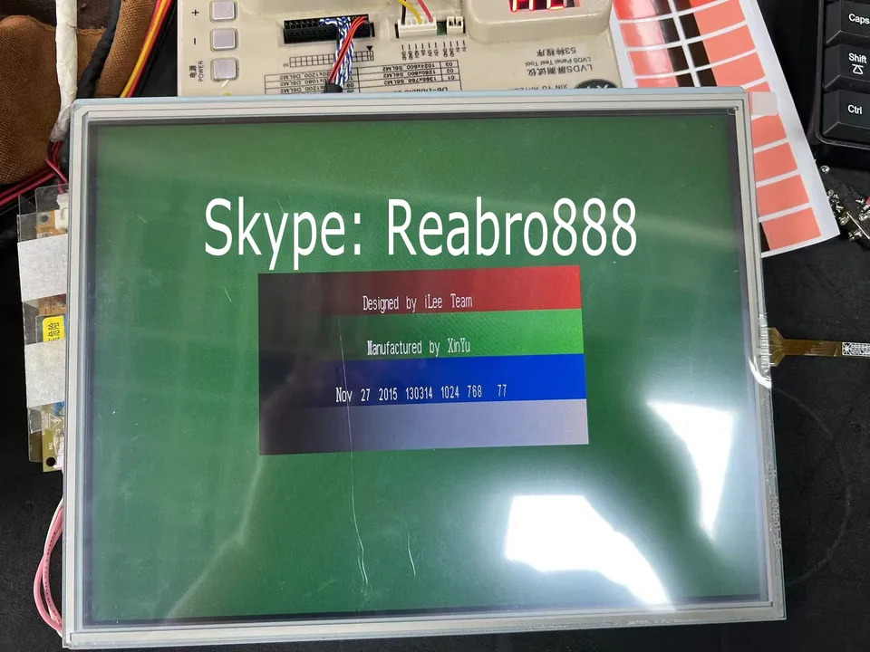G104X1-L01 산업LCD 패널 터치 스크린 1024x768 10.4 인치