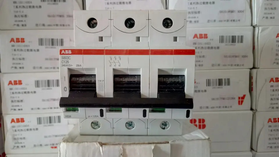ABB 하이 브레이킹 회로차단기 S803S-B100 S803S-C100 신