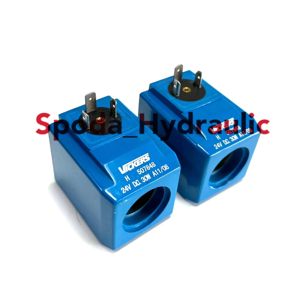 Vickers 솔레노이드 밸브 코일 507848 24V DC H507848 30W