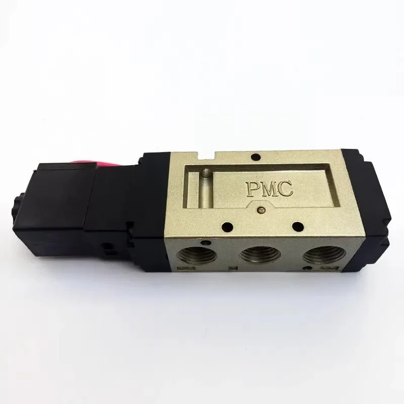 PMC 2위치 5방향 솔레노이드 밸브 PS380S AC220V/DC24V