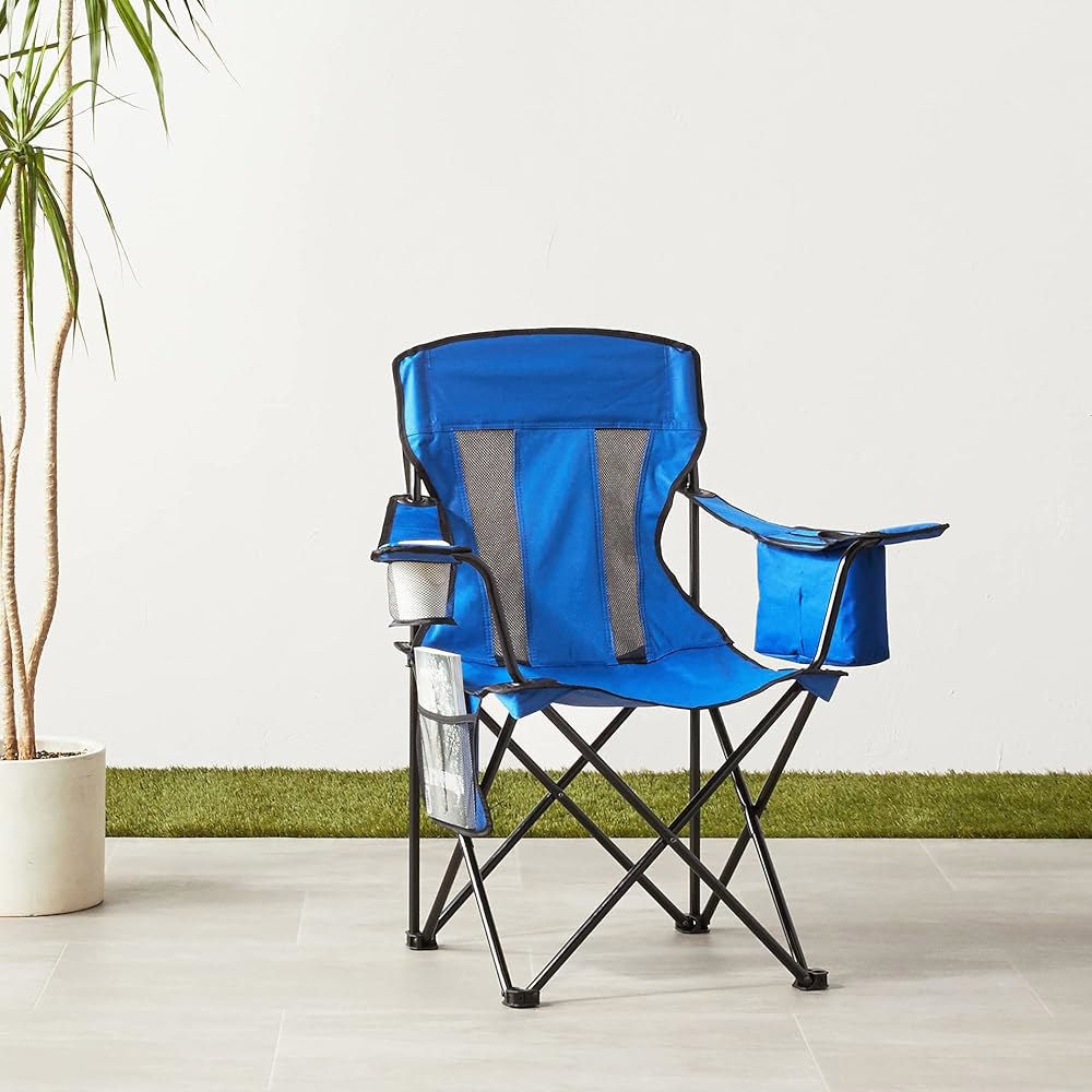 아마존 베이직 캠핑 의자 Large Mesh Back - 상세 이미지 2