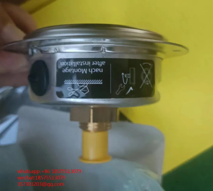 냉매 압력 게이지 REFCO MR-305-DS-multi-35BAR-HS 4687574 오리지널 신