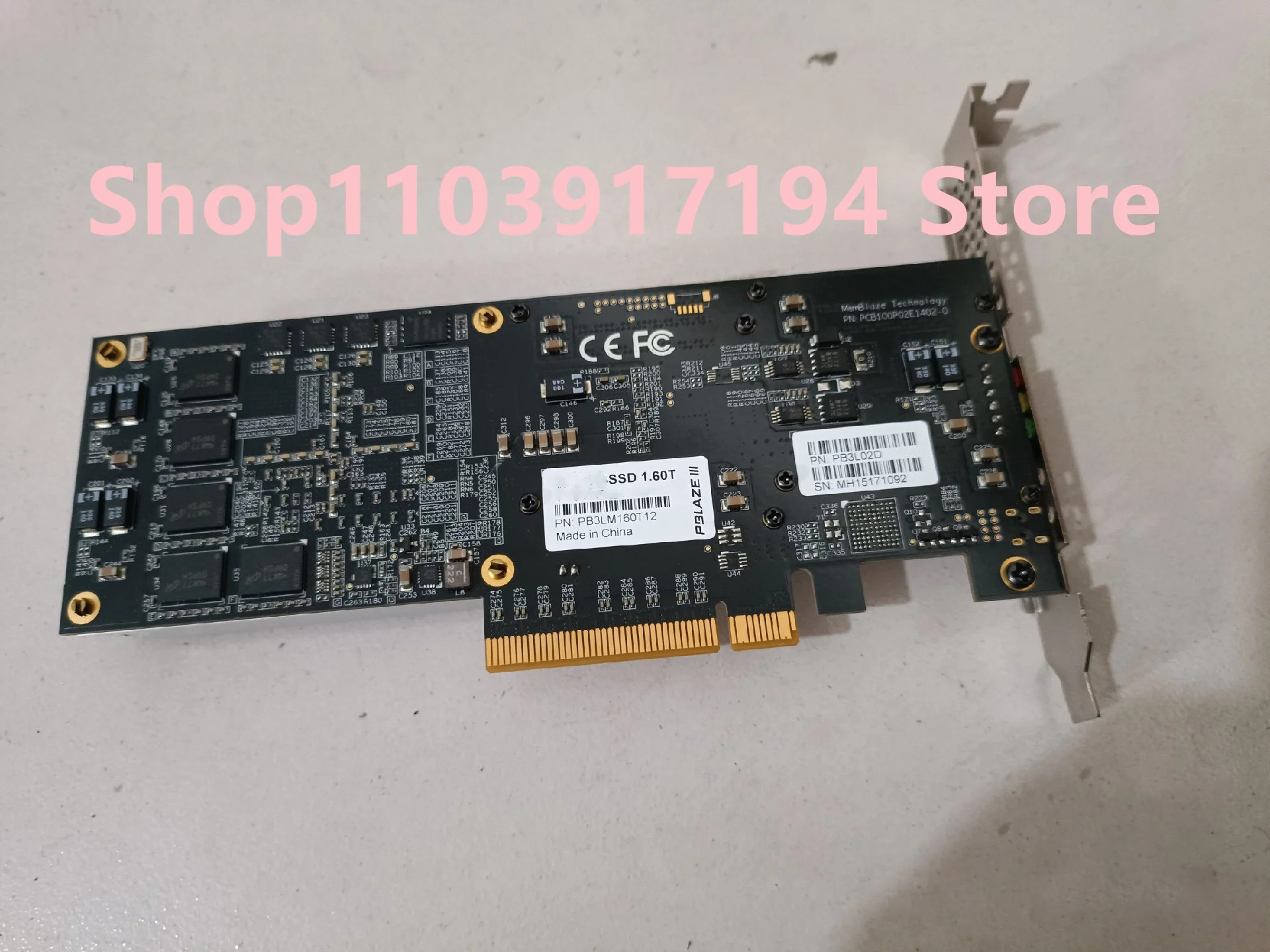 Memblaze PBlaze4 시리즈 1.6T 플매트 카펫 러그타입 SSD NVME 리틀 돌고래 PNPB3L02D