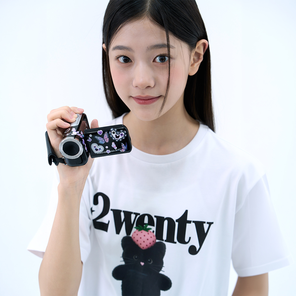 더데이걸 티지냥이 베리 반팔티 TGRA26313 - 상세 이미지 4