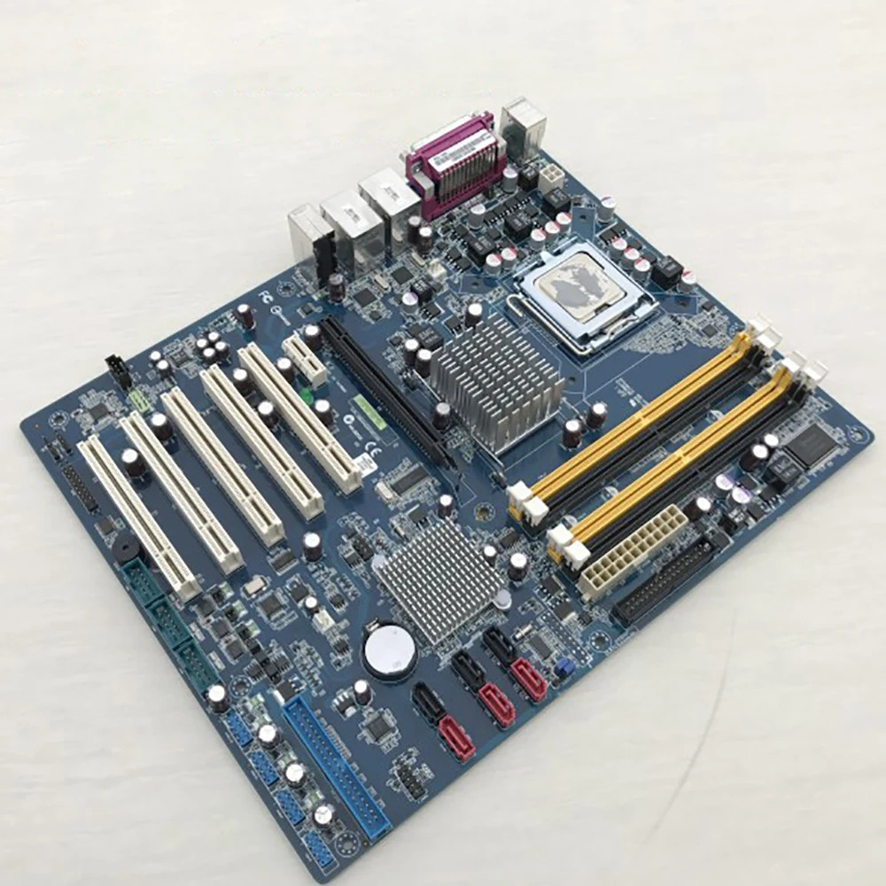 산업컴퓨터 장비 마더보드 듀얼 네트워크 포트 5 PCI EAX-Q35