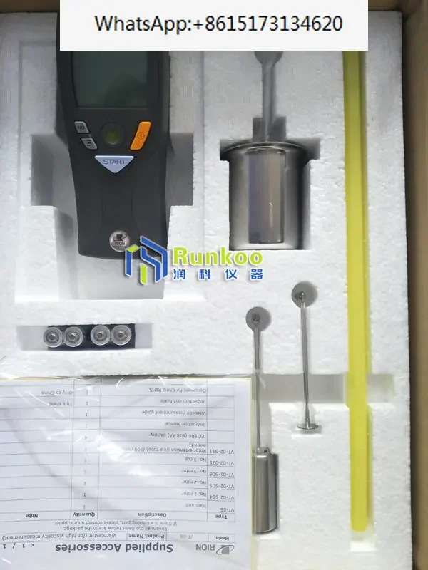 VT-06 RION 사운드 디지털 디스플레이 점도계 VT06 VT-04