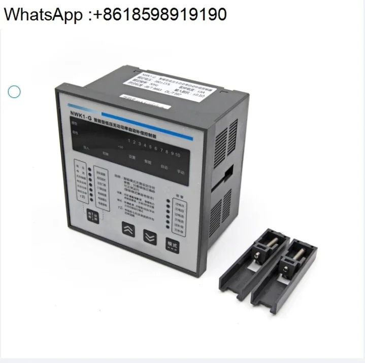 지능형 커패시터 저전압 무효 전력 보상 컨트롤러 NWK1-G 4380V 6채널 8채널 10채널