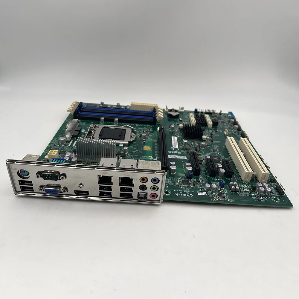 Supermicro C7Q67-H 임베디드 데스크탑 마더보드 대 코어 i3 i5 i7 시리즈 LGA1155 DDR3-133Hz용