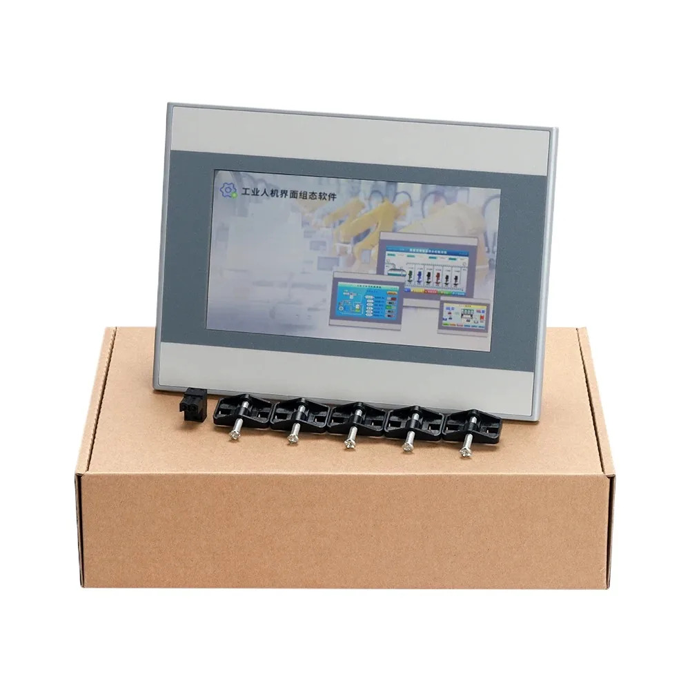 7 인치 AMS호환AMOTION HMI 4.3터치 패널 스크린 디스플레이 MR0701NE CNC 컨트롤러 MT070IE와 호환되는 이더넷 포트 모니터