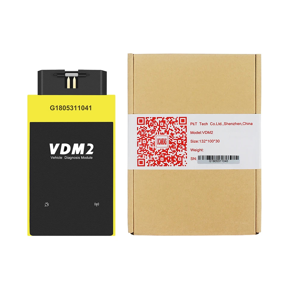 자동차 obd2 스캐너 UCANDAS VDM2 전체 시스템 V5.2 안 드 로이드 VDM 2 OBDII 코드 BT/Wifi OBD2 II