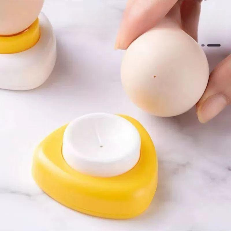 계란 펀치 바늘 삶기전 삶은 요리 달걀 기계 펀칭 달걀삶기 뚫는 까기 스테인리스 홀 까는 - 상품 이미지