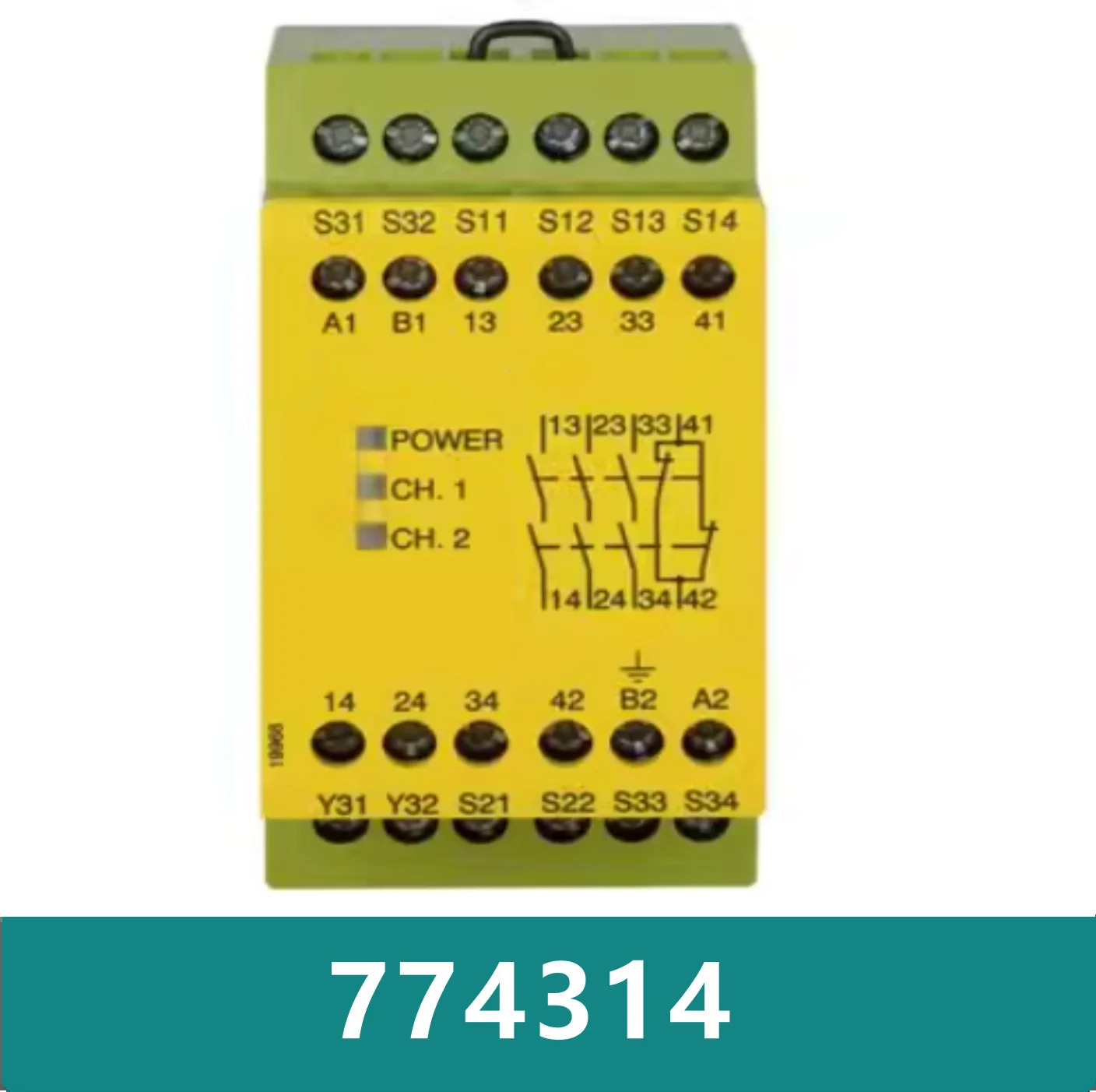 774314 PNOZ 오리지널 안전 릴레이 X3 110VAC 24VDC