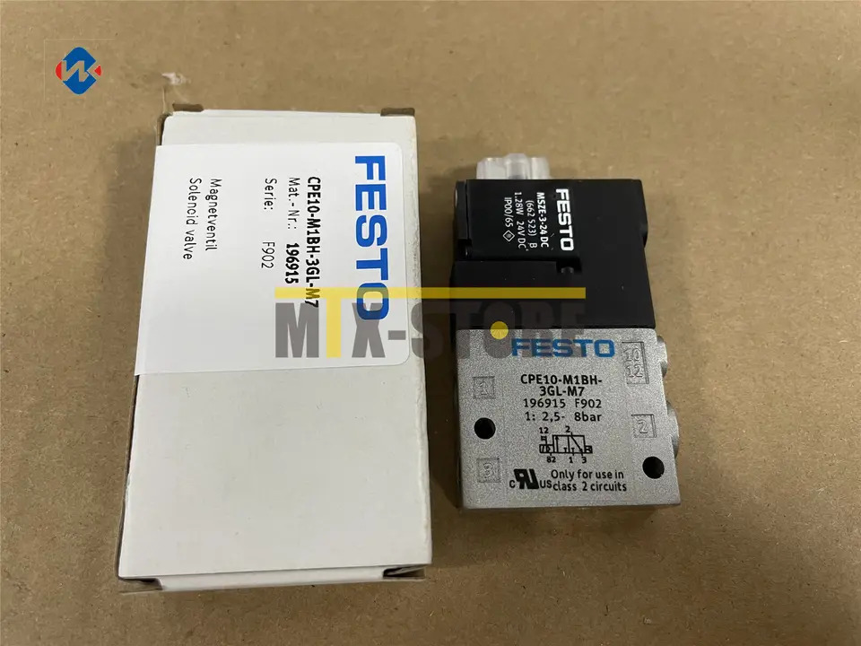 Festo 솔레노이드 밸브 CPE10-M1BH-3GL-M7 신 196915