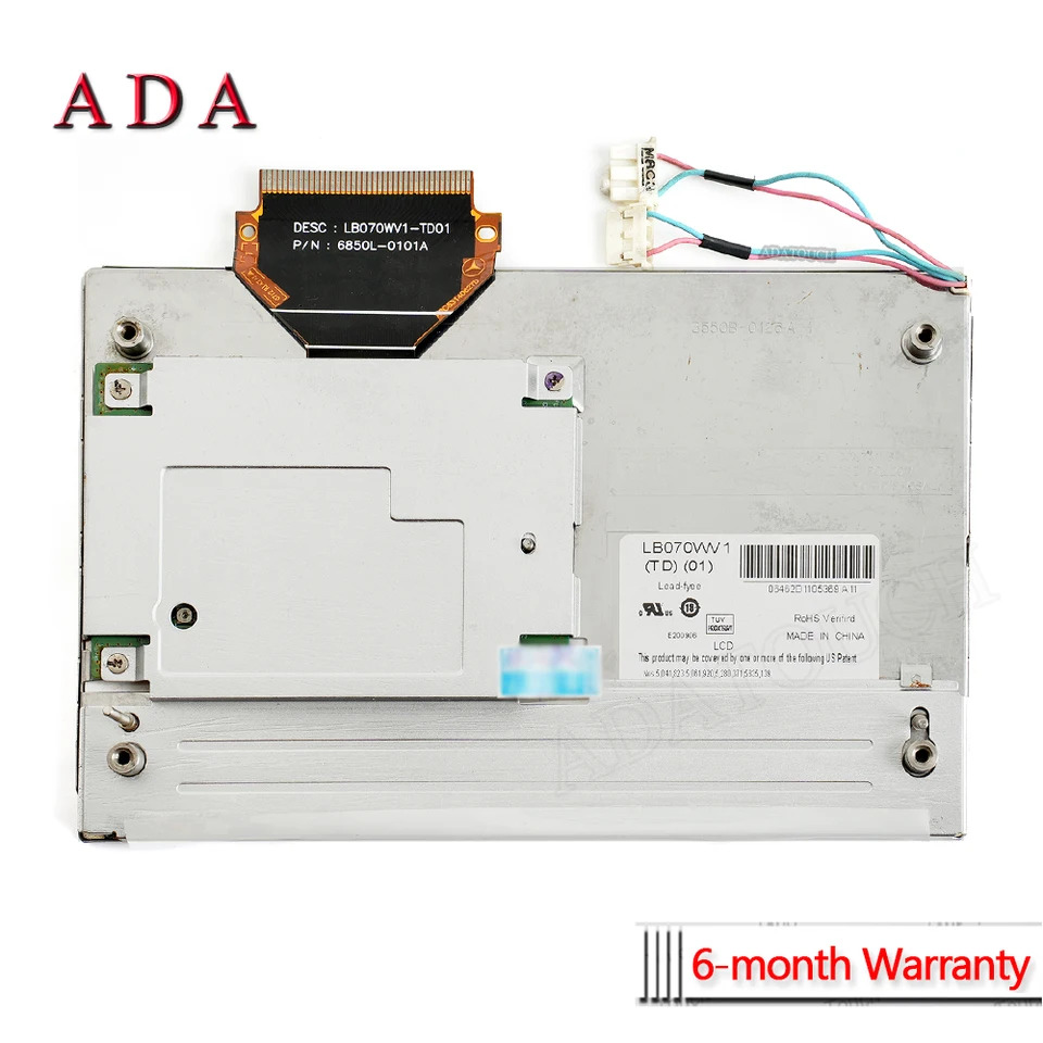 LB070WV1-TD01 LCD 디스플레이 패널 LB070WV1TD01