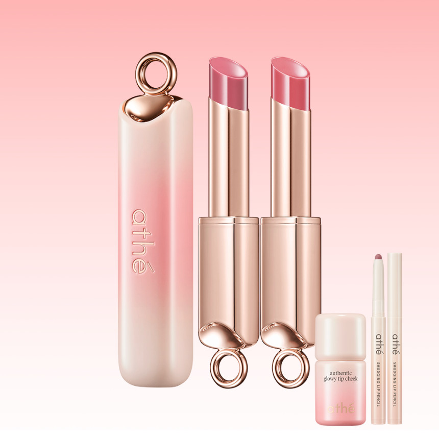 아떼 어센틱 립 글로이 밤 3.5g x 2개 SET (12colors) 사진 1