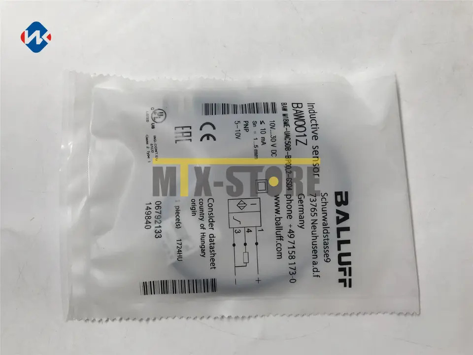 발러프 BAW M18ME-UAC50B-BP00 신형 스위치 2-GS04