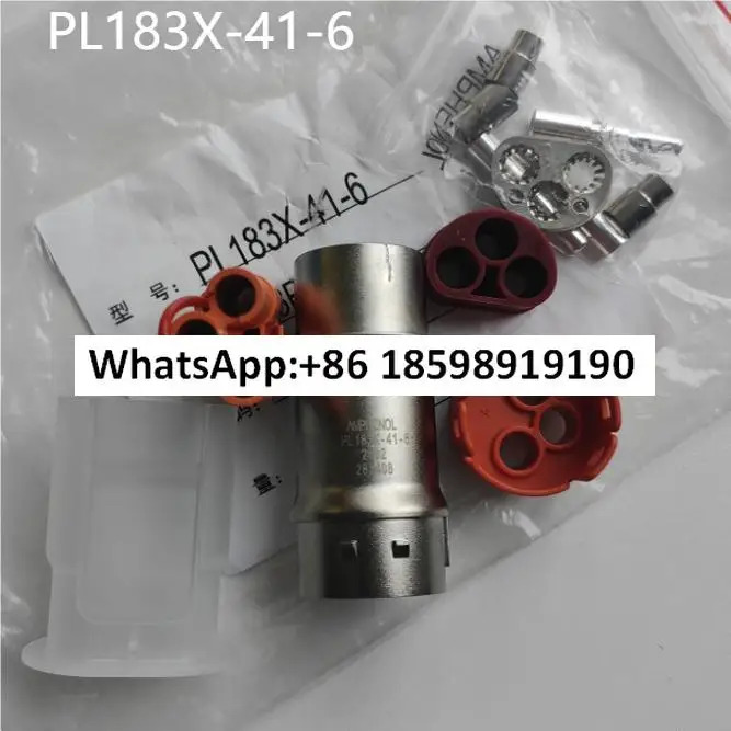 PL183X-41-6 플매트 카펫 러그 3방향 새 Amphenol 자동차커넥터