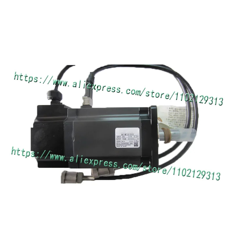 오리지널 서보모터 HC-MF73-S15 HC-PQ13 만