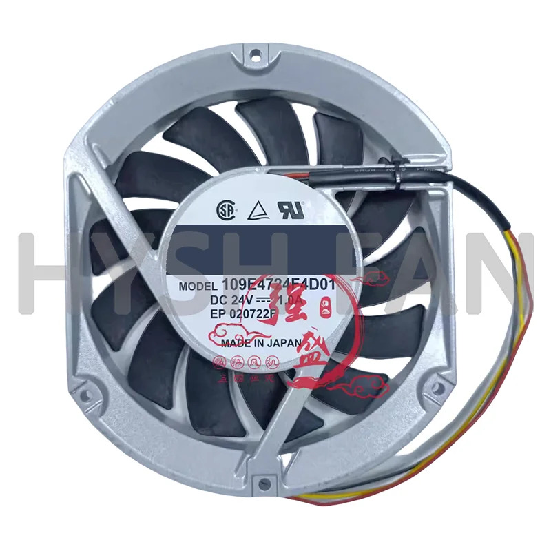 DC 냉각팬 109E4724F4D01 24V 1.0A 172x147x25 신