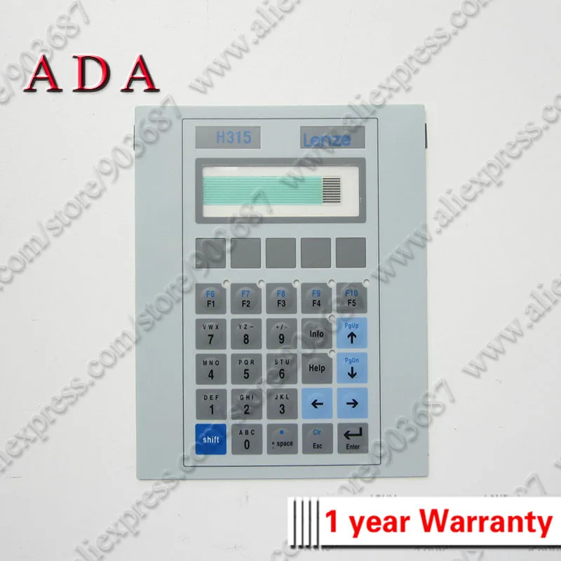 Lenze EPM-H315 기본 H315 멤브레키패드 키보드 스위치 버튼