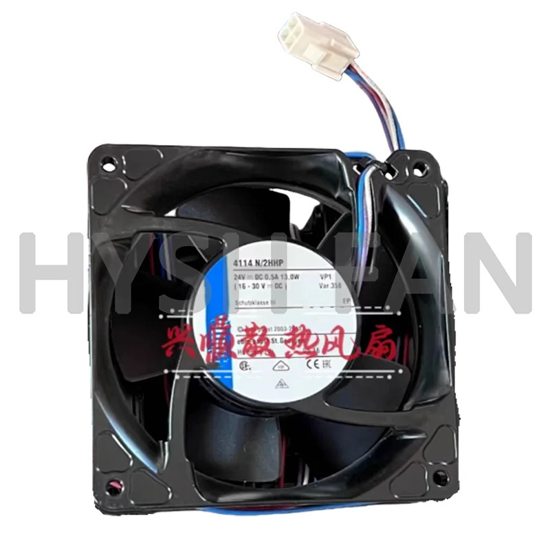 PWM 속도조절 냉각팬 4 선 12cm 4114N 2Hhp호환 24V 13W