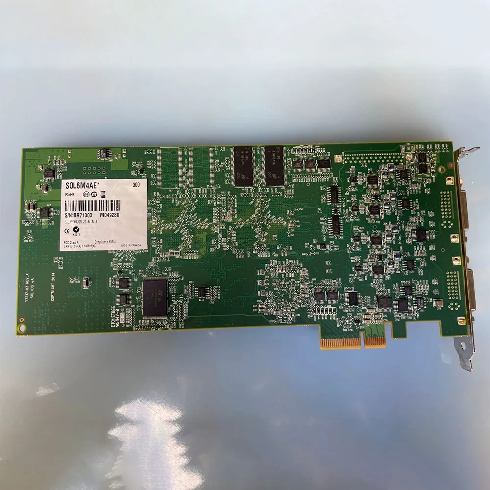 Matrox Y7247-03 REV.A S0L6M4AE SOL6M4AE 이미지 수집 카드 PCIe용