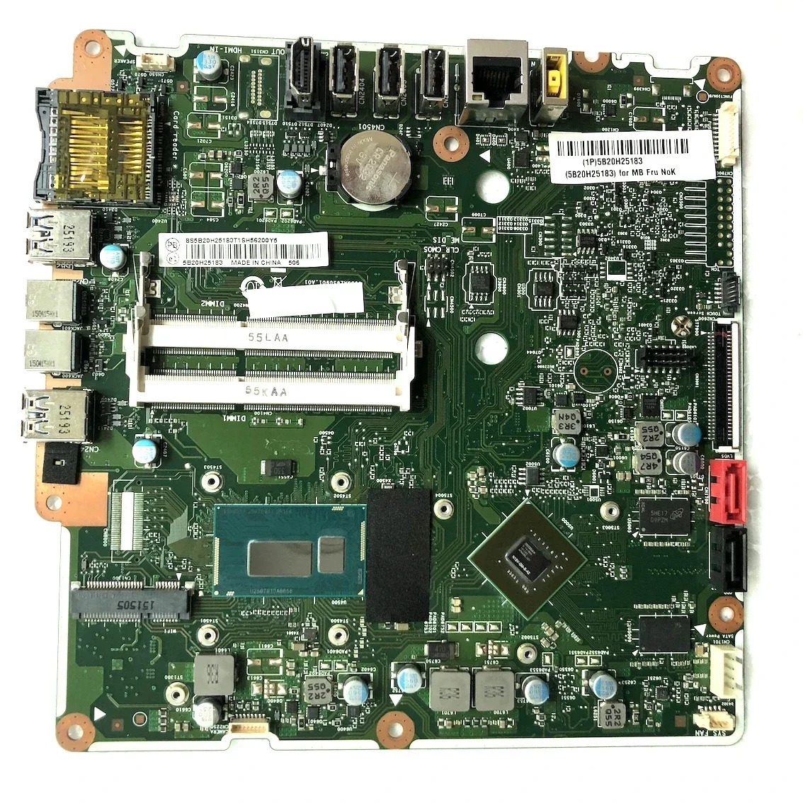Lenovo호환 C4030 C40-30 i3-4005U AIO 마더보드 CIHASWS2 메인보드 완전 작동 리퍼