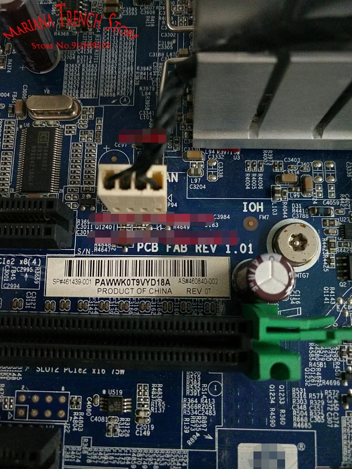 PC 마더보드 hp호환 Z600 타워 461439-001 460840-002 55XX CPU
