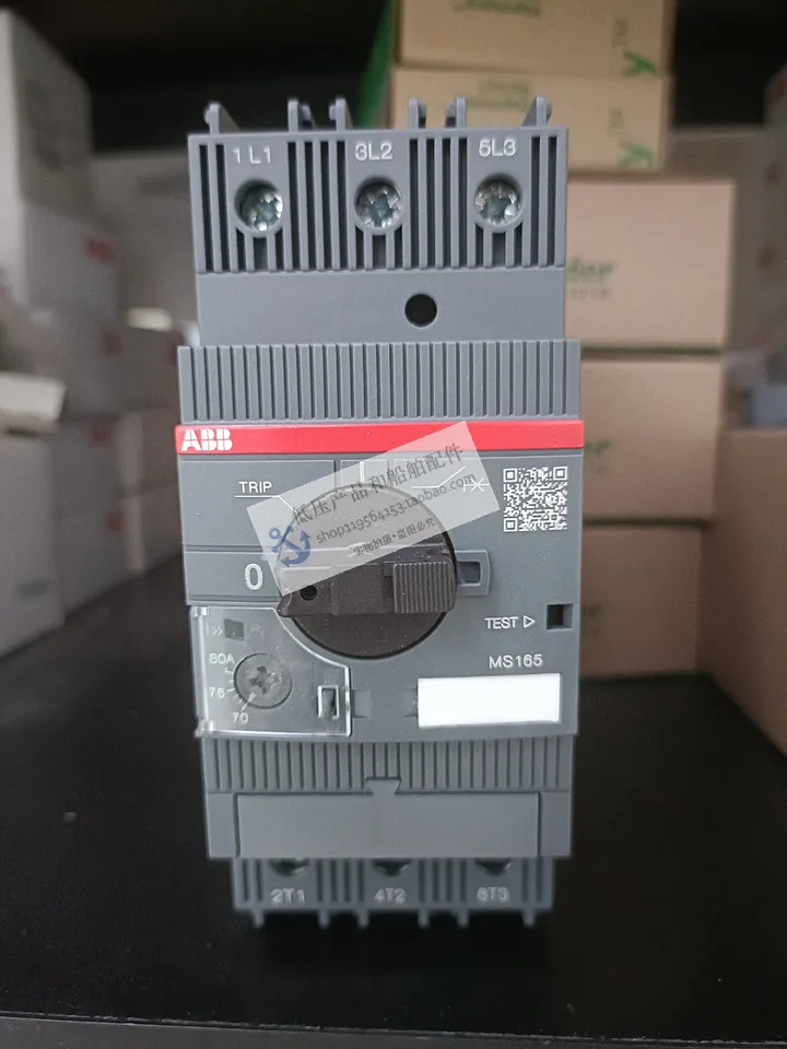 모터 보호 회로차단기 MS165-80 ABB MS165 시리즈 70-80A 신