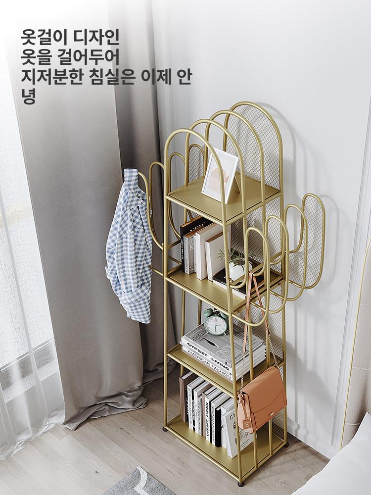 다용도 수납선반 모던 인테리어 북유럽 무타공 거실 침실 아크릴 틈새 빈티지 벽선반 - 상세 이미지 2