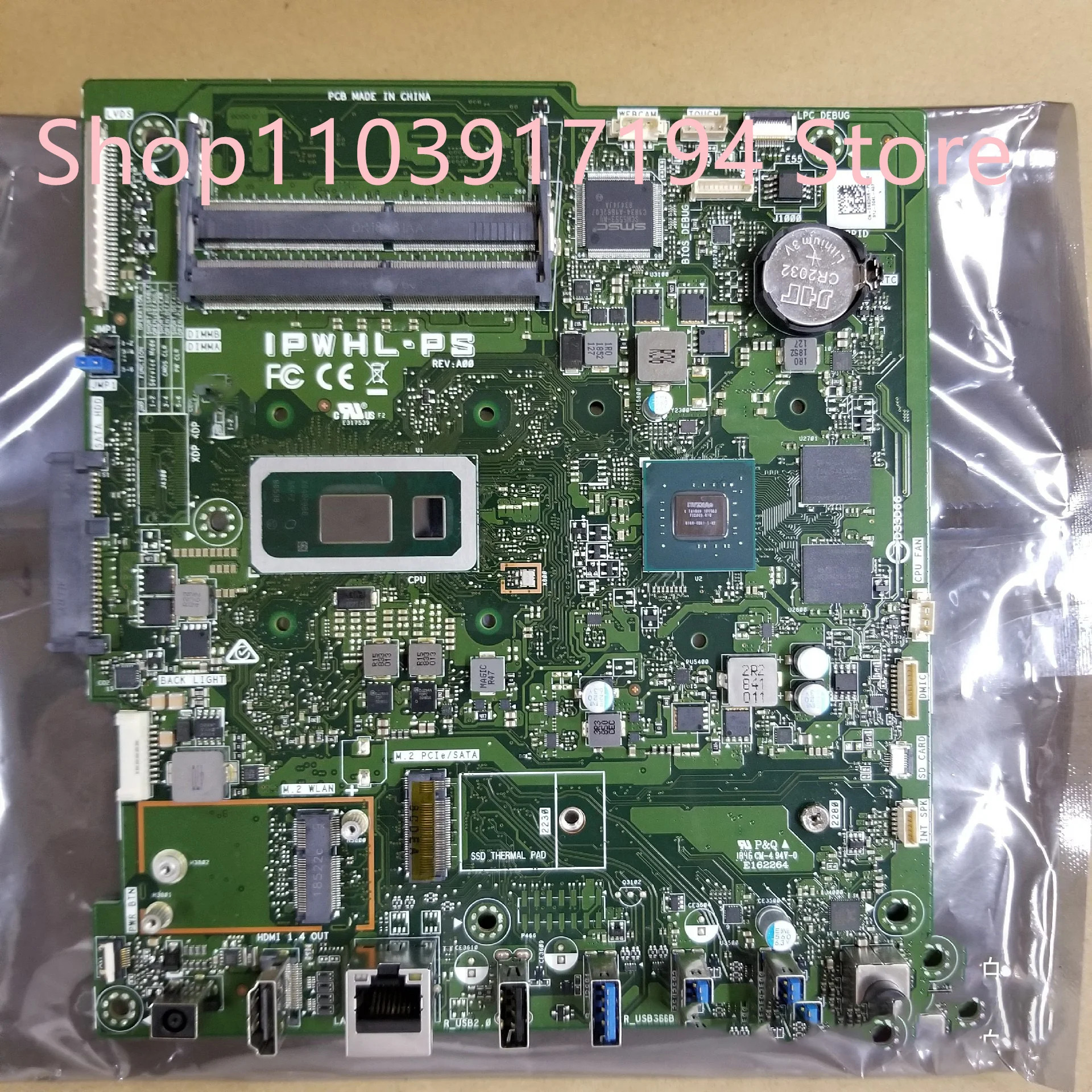 DELL piron 3280 3480 통합 마더보드 N6DHR I3-8145U
