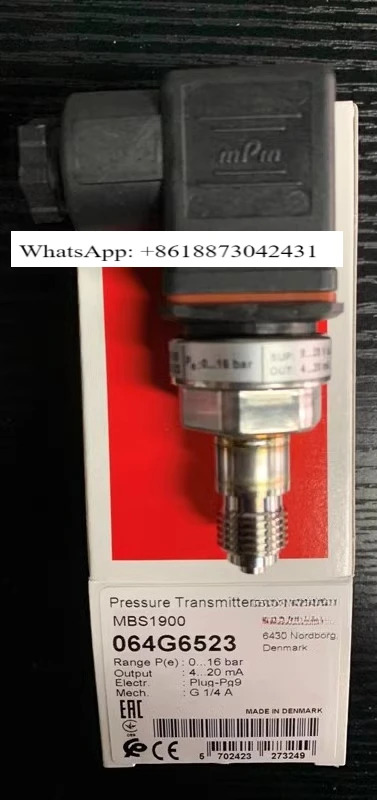MBS1900 압력 트랜스미터 064G6521/6542/6571/6599 원본.