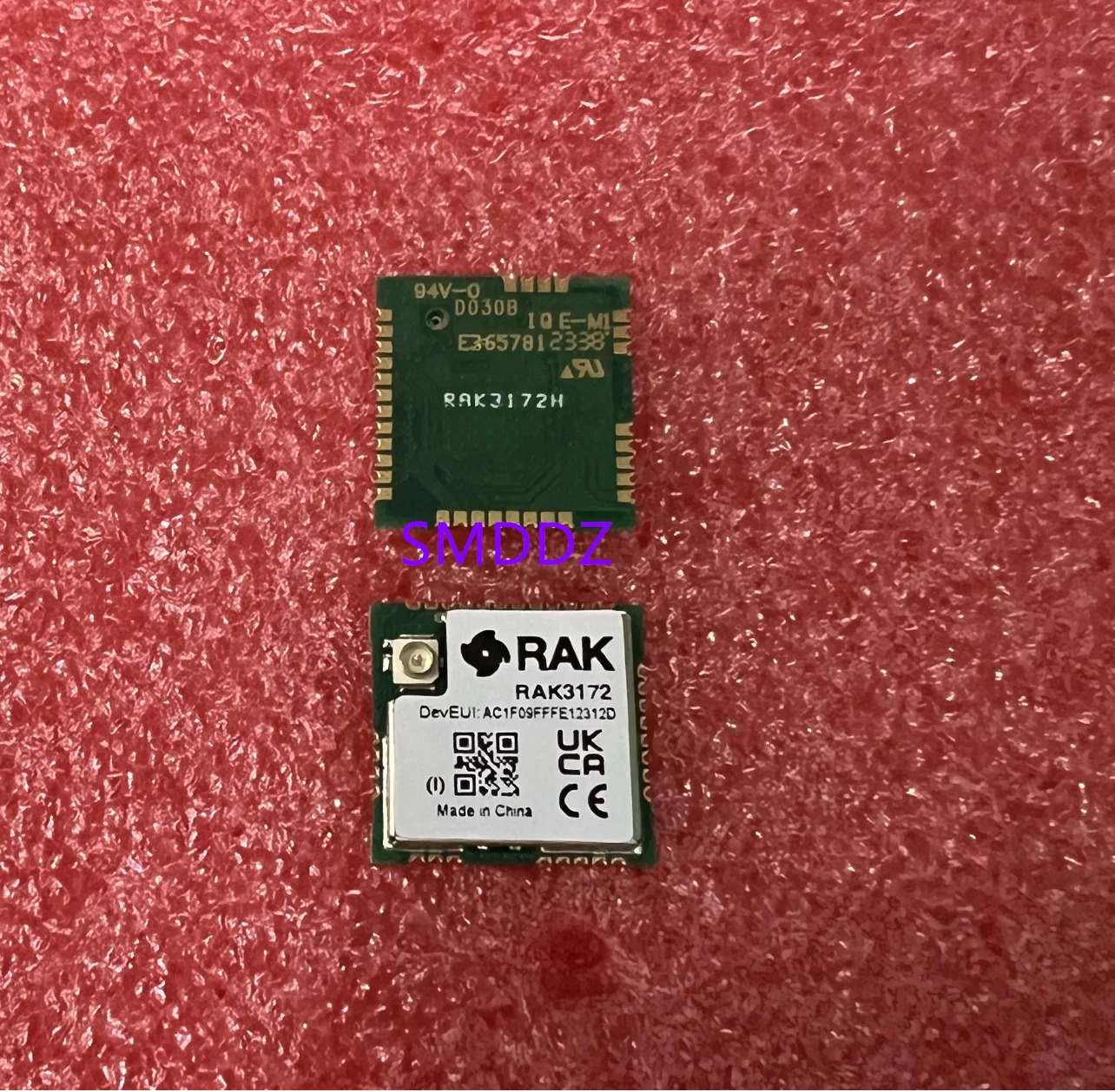 저전력 소비 IPEX 없음 표준 LoRaWAN 프로토콜 RAK3172 WisDuo LPWAN 모듈