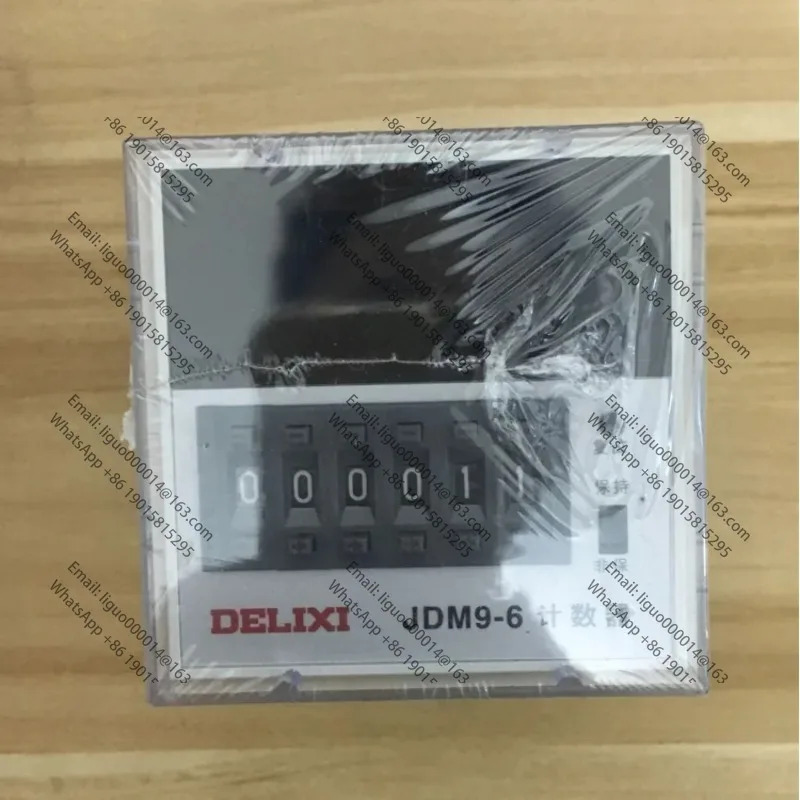 Delixi 디지털 전카운터 JDM9-6 AC220 원본