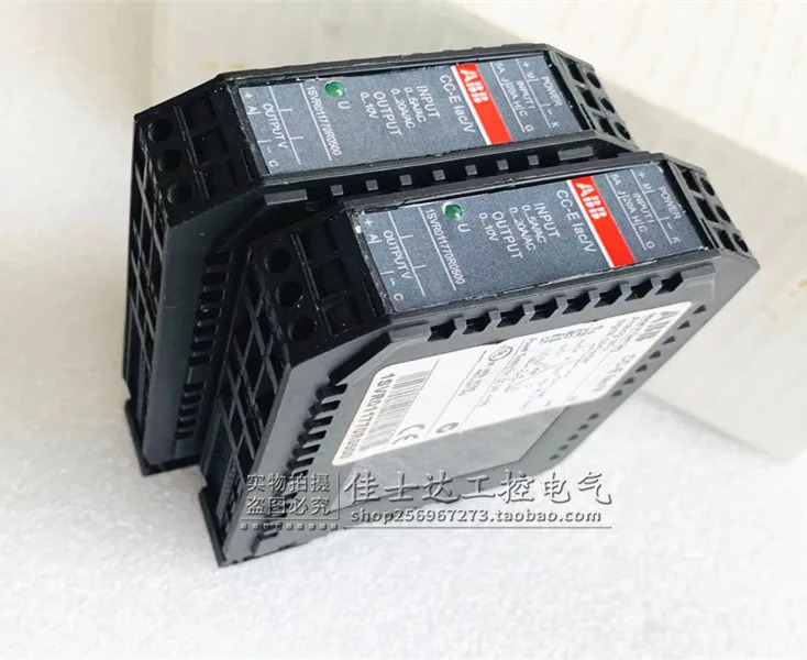 오리지널 ABB 아날로그 신호 변환기 CC-E Lac/V 1SVR011770R050 0