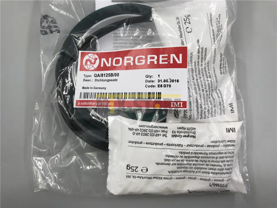 NORGREN 실린더 키트 QA/8125B/00 QA/8125/00신