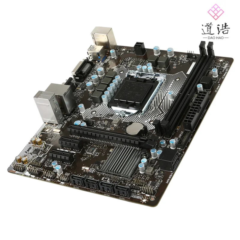 B150M-ICAFE 마더보드32GB LGA 1151 DDR4 마이크로 B150 메인보드 완전 작동 리퍼