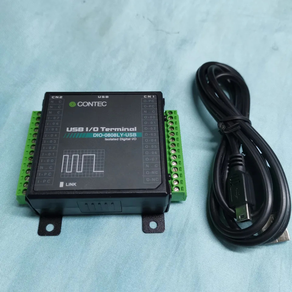 CONTEC DIO-0808LY-USB 통신 신호 데이터 수집 카드 음성 인식 가능