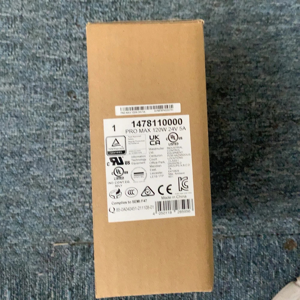 Weidmuller 스위칭 전원공급장치 PRO MAX 120W 24V 5A1478110000