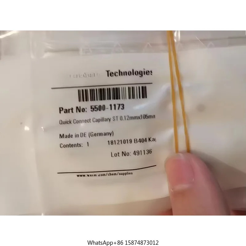 Agilent 5500-1173 InfinityLab 퀵 커넥트 모세관 스테인리스 스틸 0.12x105mm 신