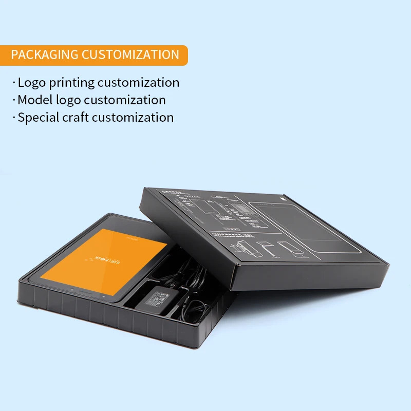 HUGEROCK K101 VESA75 마운트 안 드 로이드 벽 nfc 태블릿 PC 7 인치 4G lte LF HF UHF 수 OBDII IP65 GPS GLONASS oem