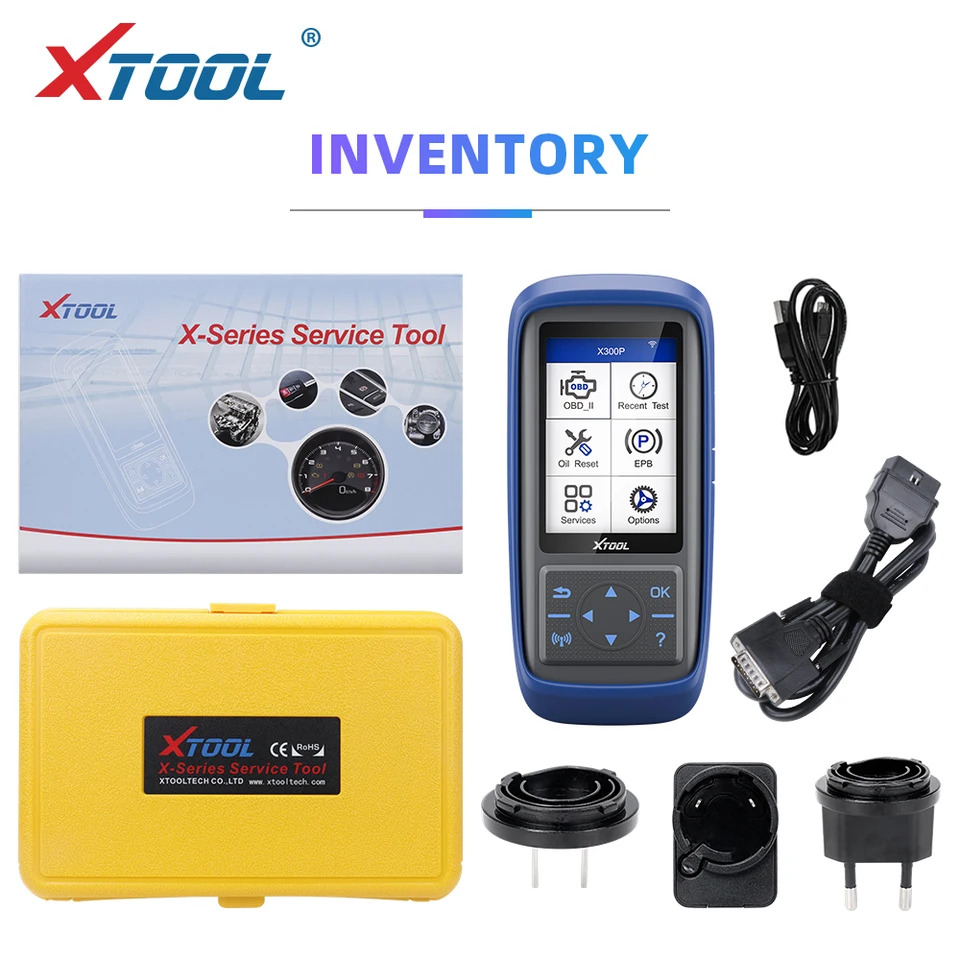XTOOL X300 P obd 자동 진단 도구 자동차 스캐너 오일 재설정 ABS