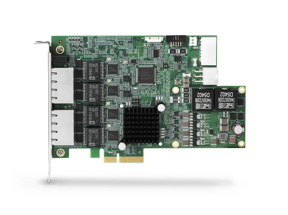 대만 ADLINK PoEW 네트워크 인터페이스 카드 이미지 캡처 PCIE-GIE74C PCI Ex4 4 채널