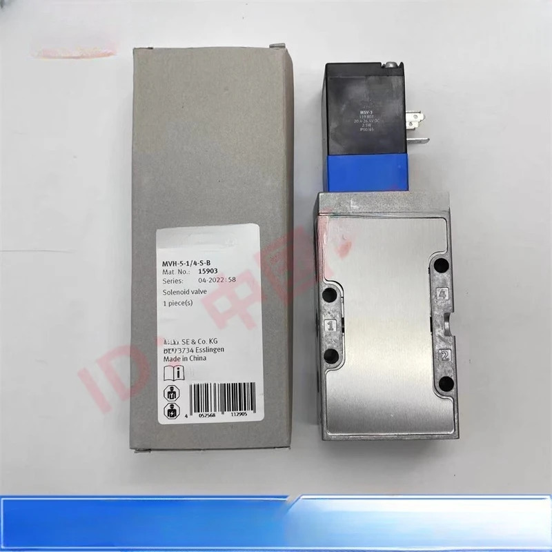 솔레노이드 밸브 MVH-5-1/4-S-B 15903 MVH-5-1/4-B 19701 JMVH-5-1/4-S-B 19137 JMVH-5-1/4-B 19136 MVH-5-1/4-L-
